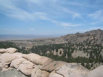 The view from FOB Malekshay