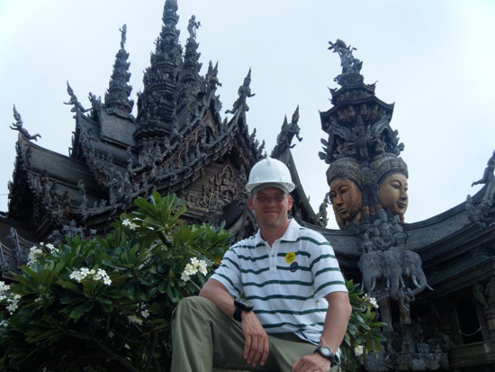 The sanctuary of truth, a temple honoring all the religions of the world.